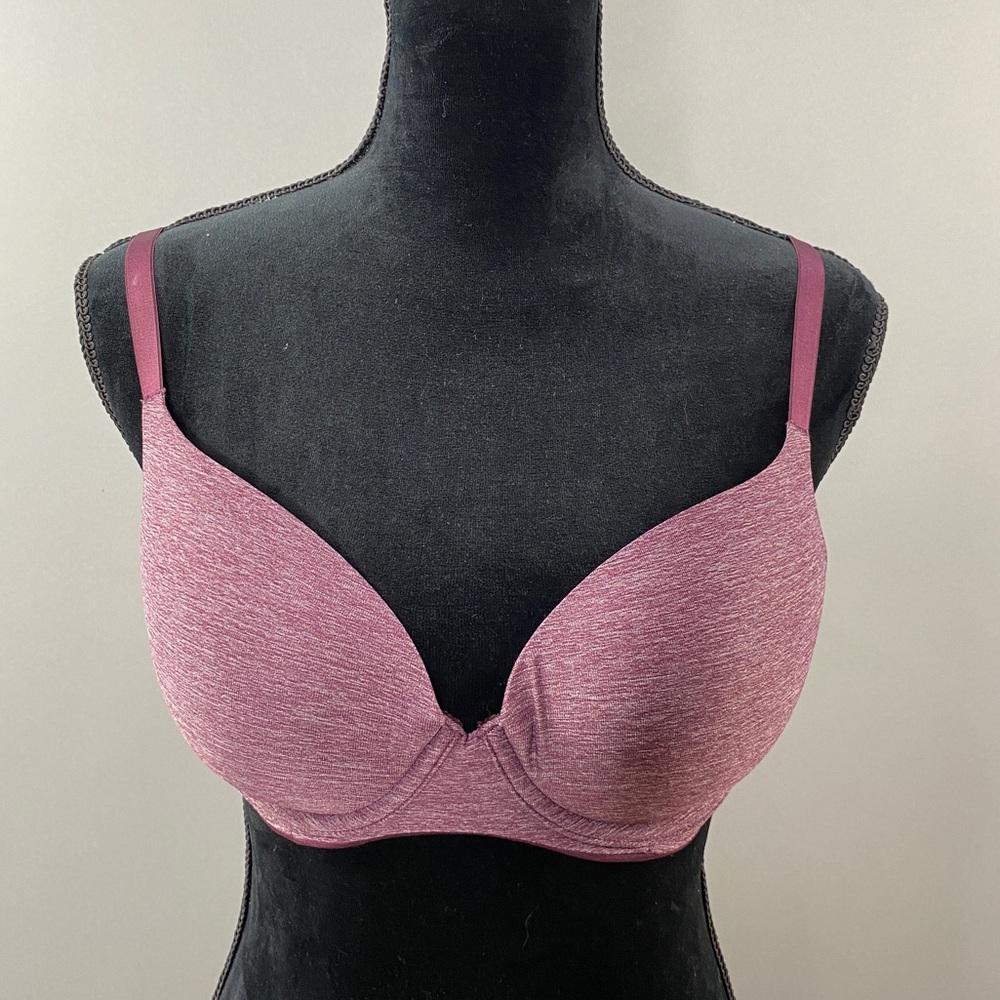 Heather Maroon Sunnie Push-up Aerie Bra Size 36C